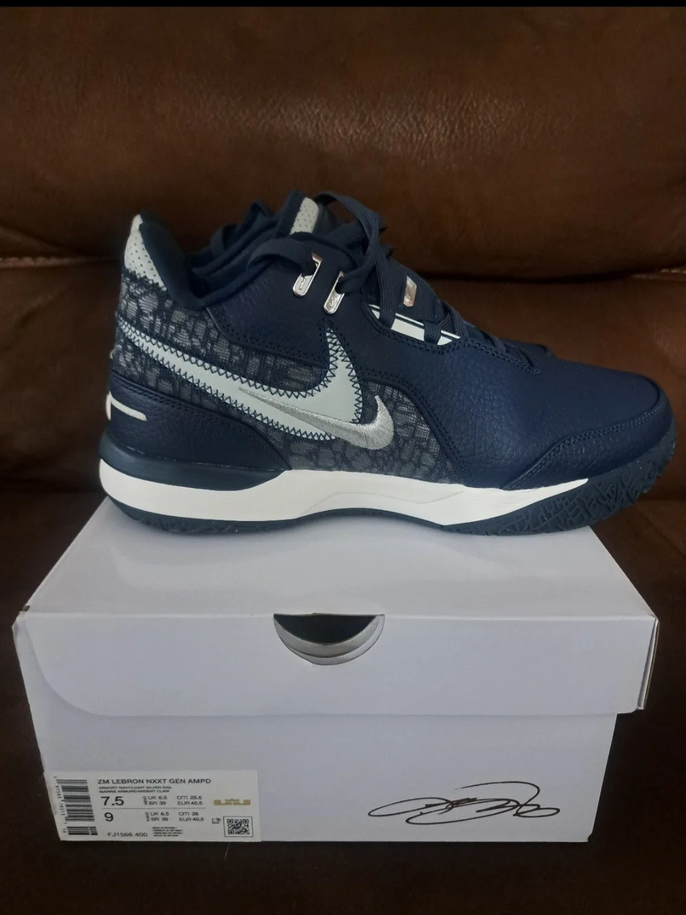 Nike Men’s Navy Blue Basketball Shoes - LeBron Edition